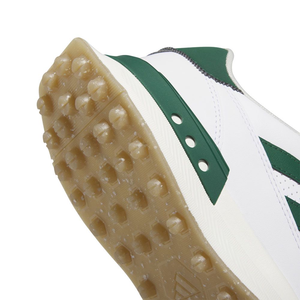 ADIDAS adidas S2G 24 Spikeless Leather Golf Shoes White Green IF0299