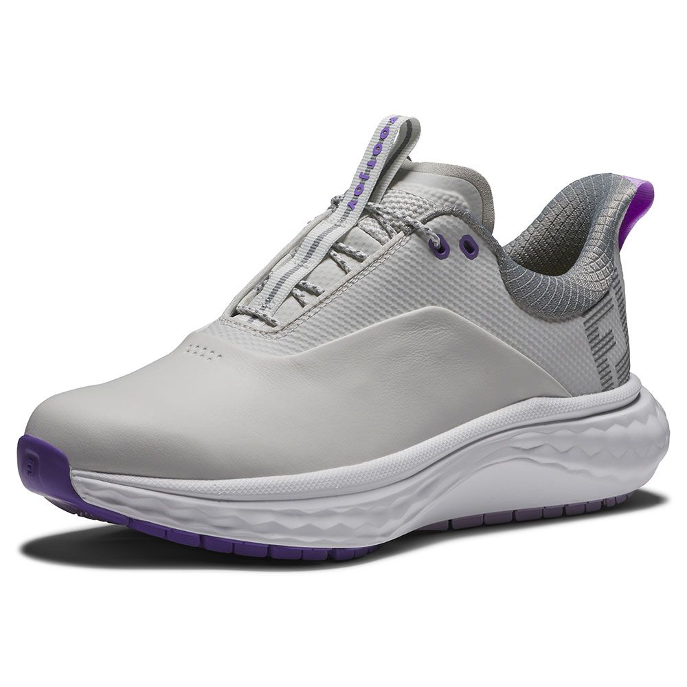 FOOTJOY FootJoy Quantum Womens Golf Shoes Grey White 97809