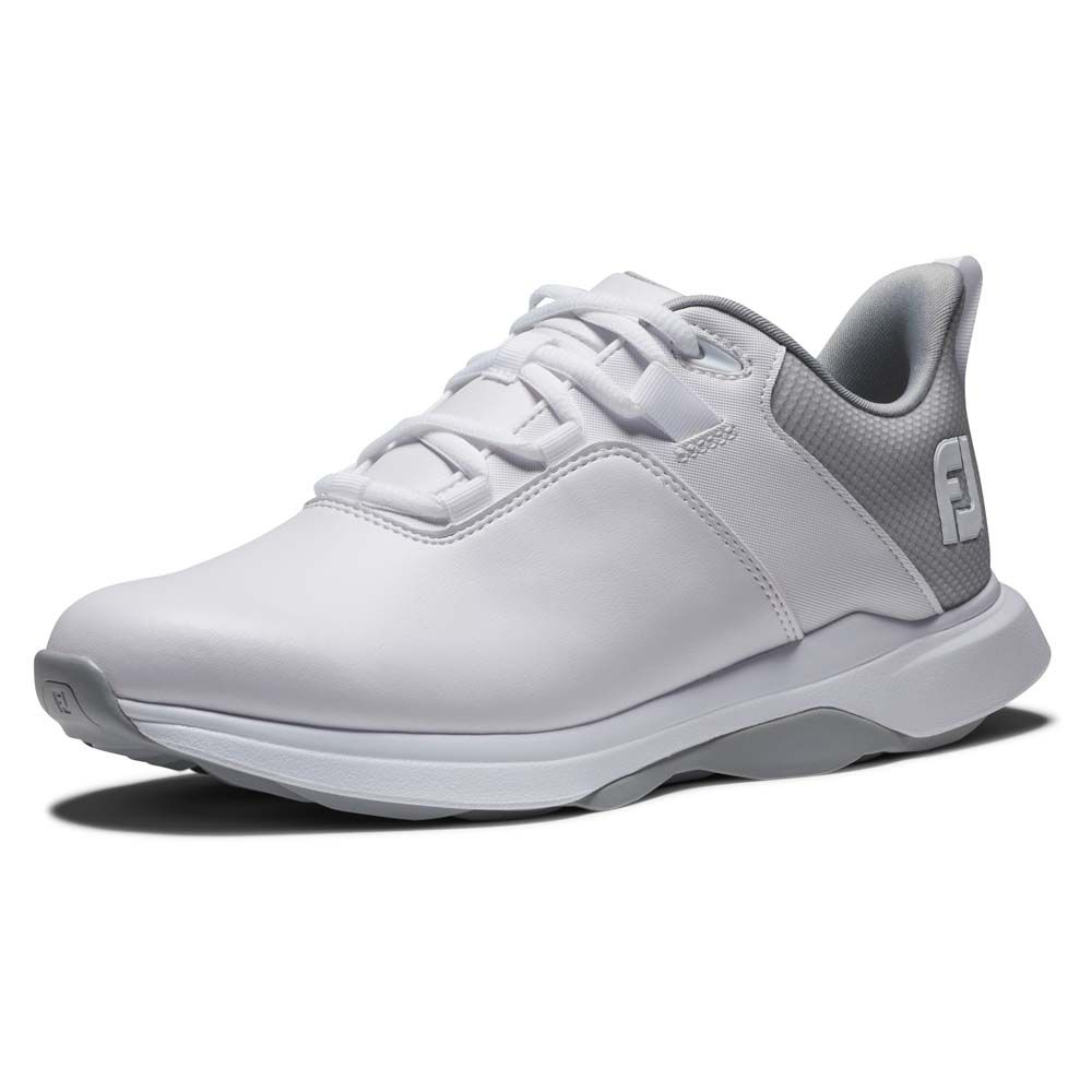 FOOTJOY Footjoy Ladies PROLITE Golf Shoes White Grey 98205