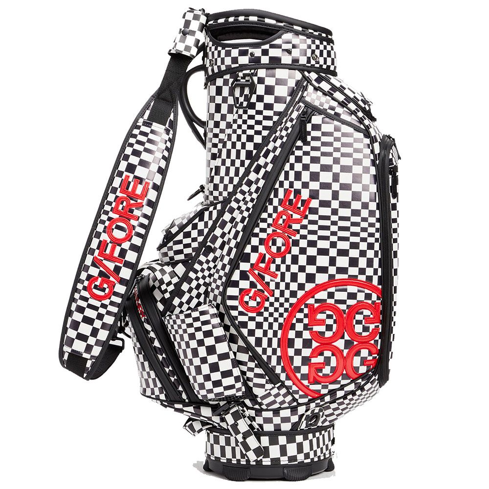 GFORE GFORE Distorted Check Tour Bag ONYX