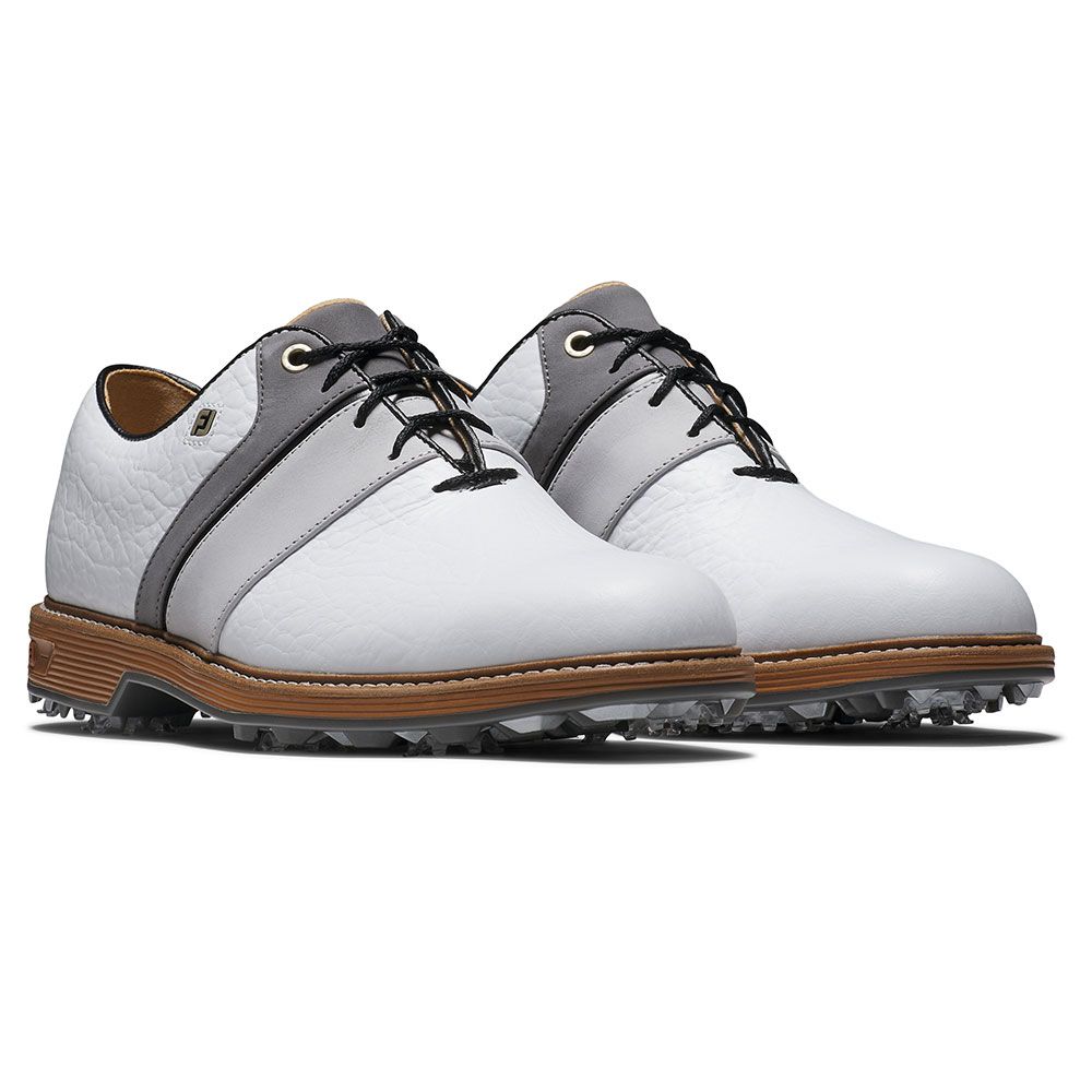 FOOTJOY Footjoy Premiere Packard LX Golf Shoes White Grey 54533