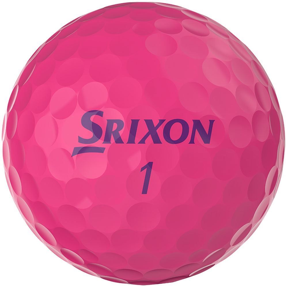 SRIXON Srixon Soft Feel Ladies Golf Balls Pink Dozen Pack