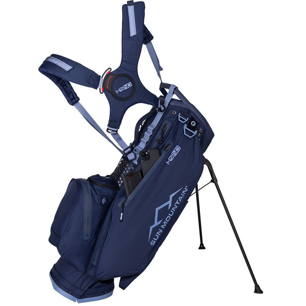 SUN MOUNTAIN Sun Mountain H2NO 14-Way Lite Stand Bag Navy Trident