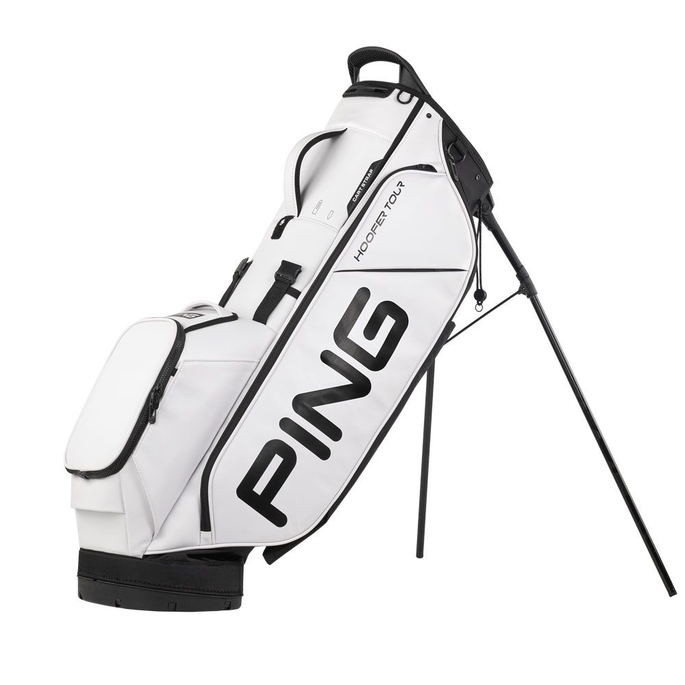 PING Ping Hoofer Tour Stand Bag White Black 2025