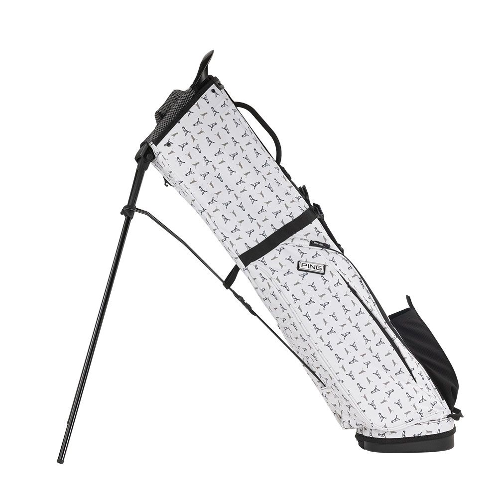 PING Ping Moonlander Stand Bag White Mr Ping 2025