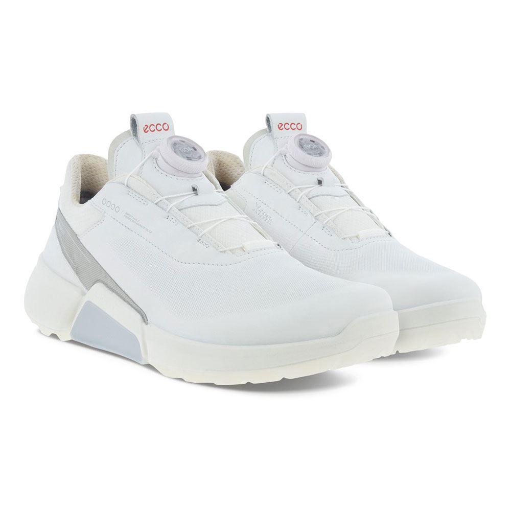 ECCO Ecco Ladies Golf Shoes Biom H4 White Concrete 108613 54322