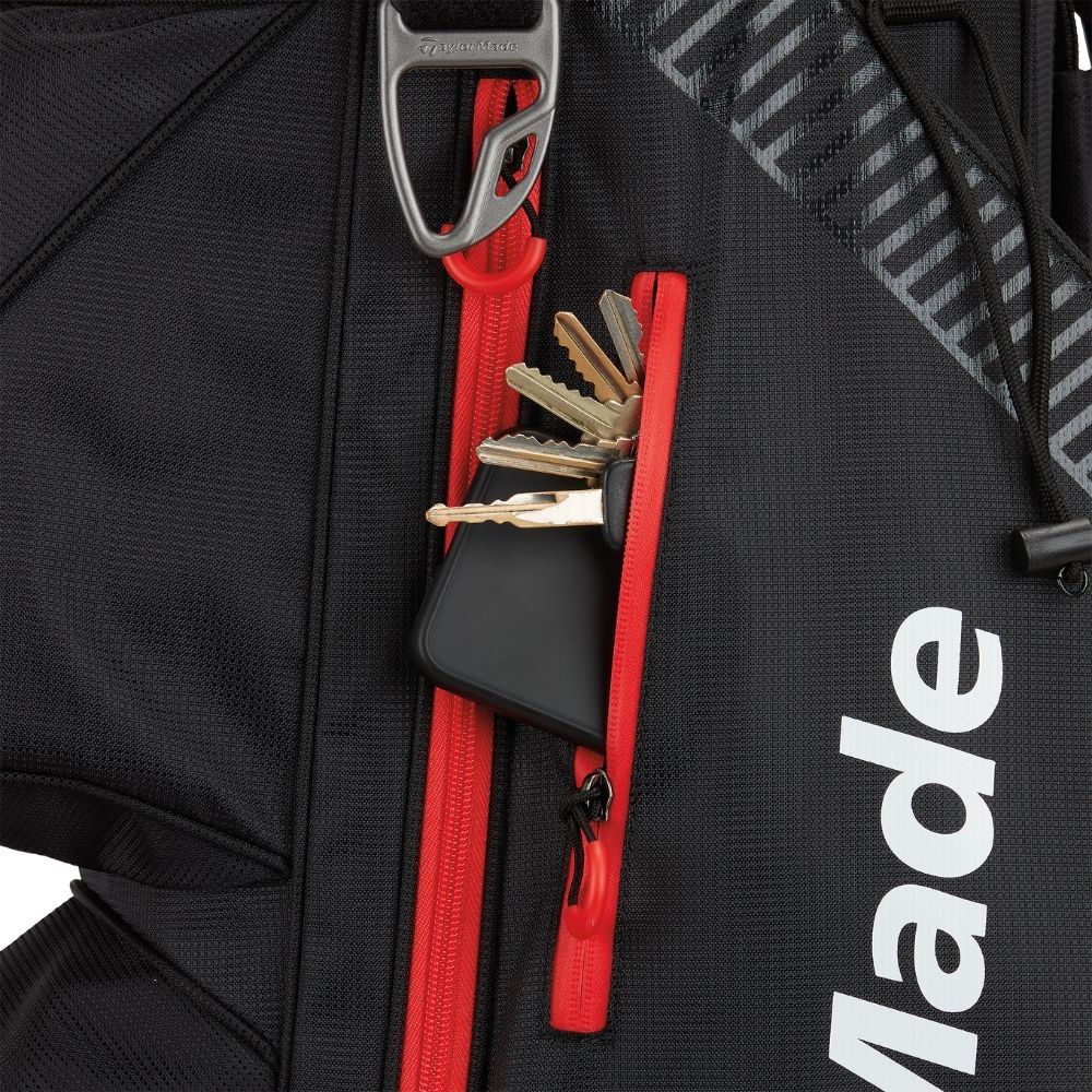 TAYLORMADE TaylorMade Pro Cart Bag - BLK/RED