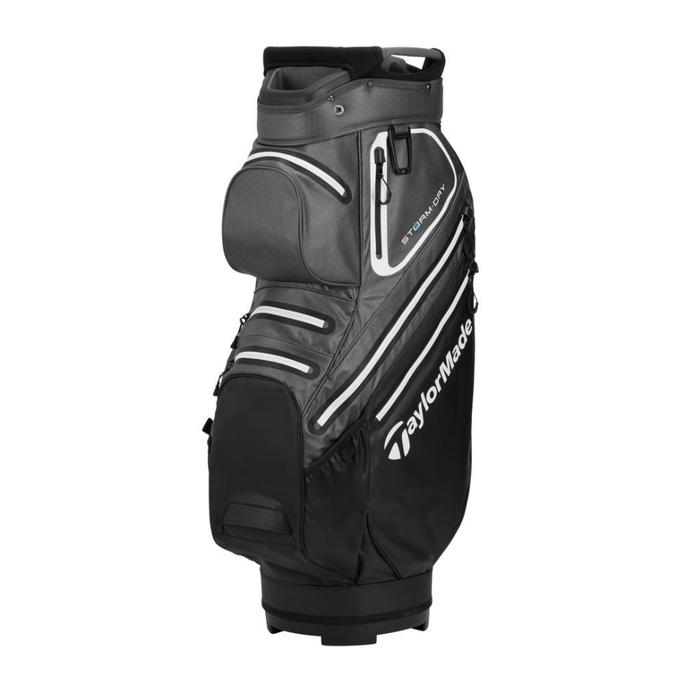 TAYLORMADE TaylorMade Storm Dry Waterproof Cart Bag - BLK/GRY/WHT