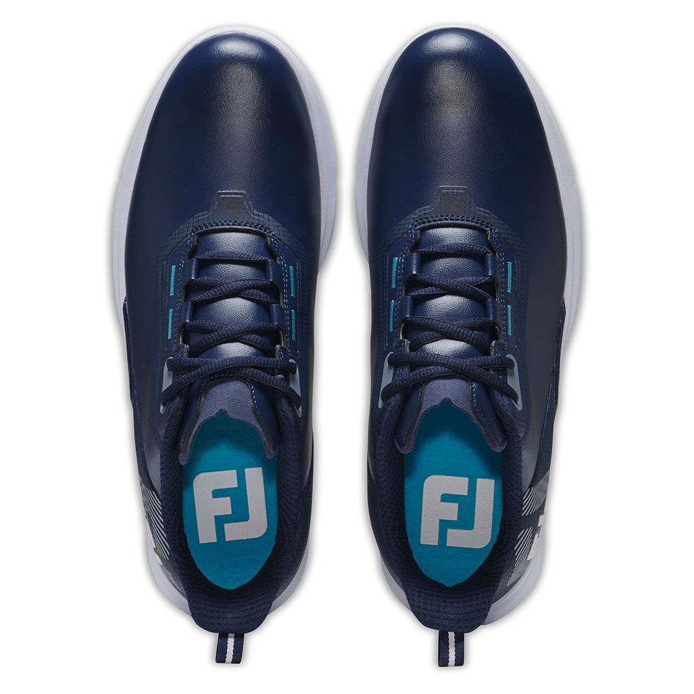 FOOTJOY FootJoy Fuel Golf Shoes White Navy 55423