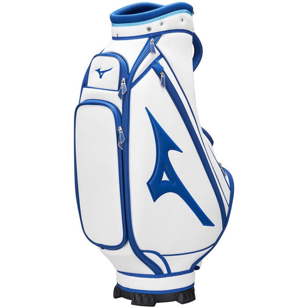 MIZUNO Mizuno Tour Staff Mid Cart Bag White/Blue