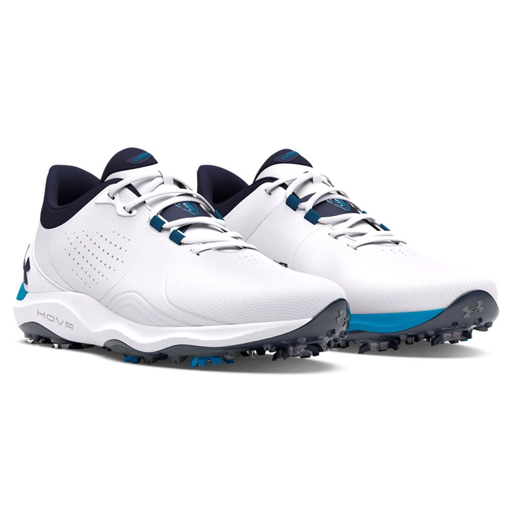 UNDER ARMOUR Under Armour Drive Pro Wide Golf Shoes White Navy