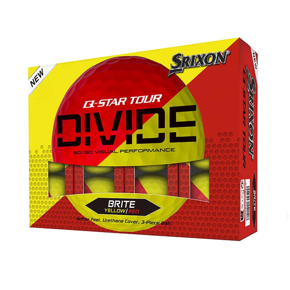 SRIXON Srixon Q Star Tour Divide Red Yellow Dozen 2024