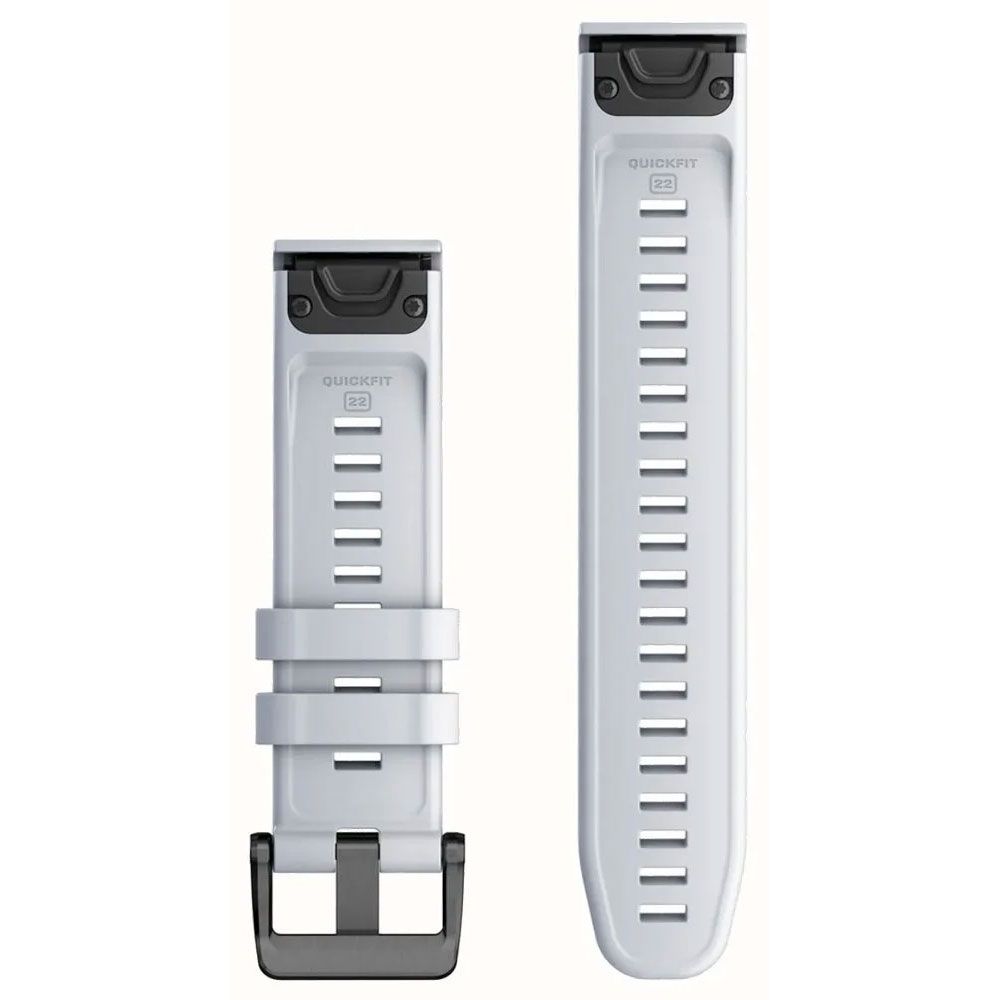 GARMIN Garmin QuickFit 22mm Watch Strap Whitestone Silicone