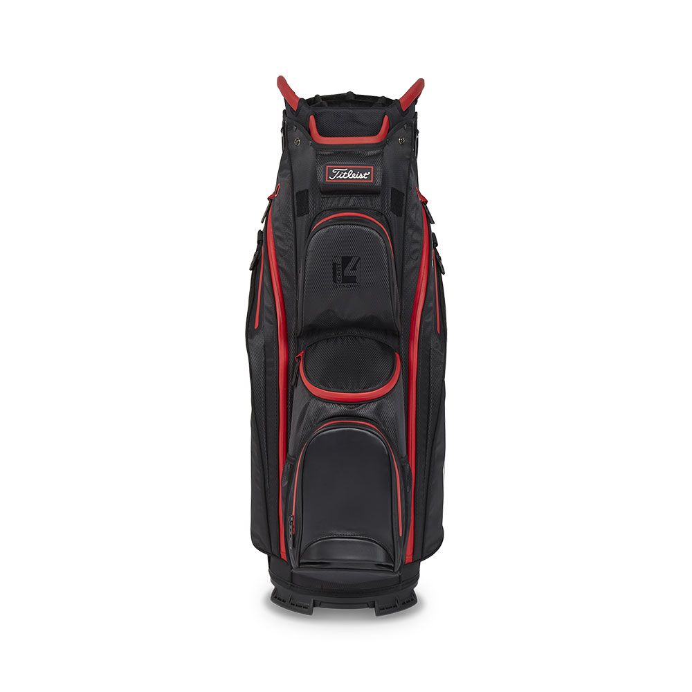 TITLEIST Titleist Cart 14 StaDry Golf Bag 23 - BLK/BLK/RED