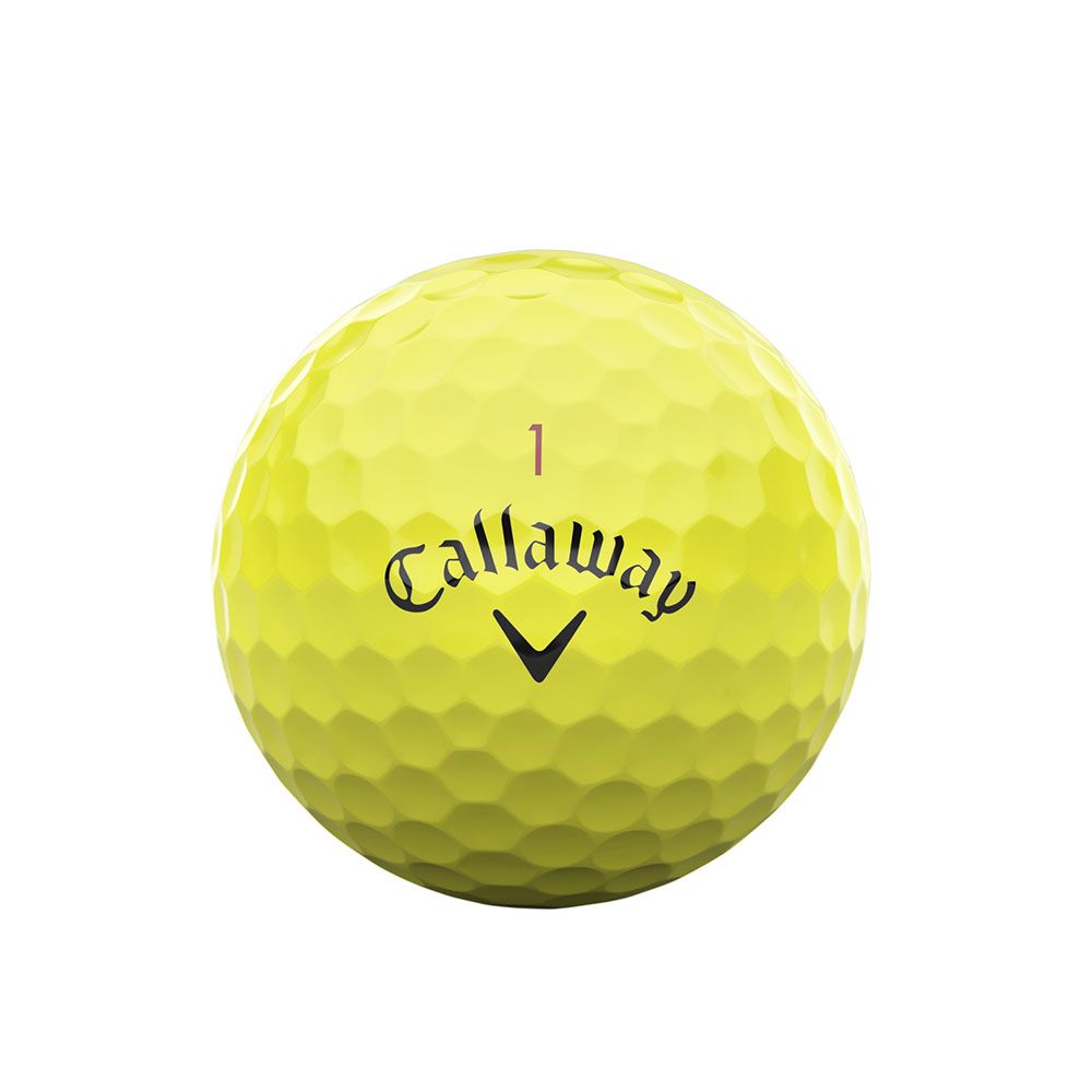 CALLAWAY Callaway Chrome Tour X Yellow Dozen Pack