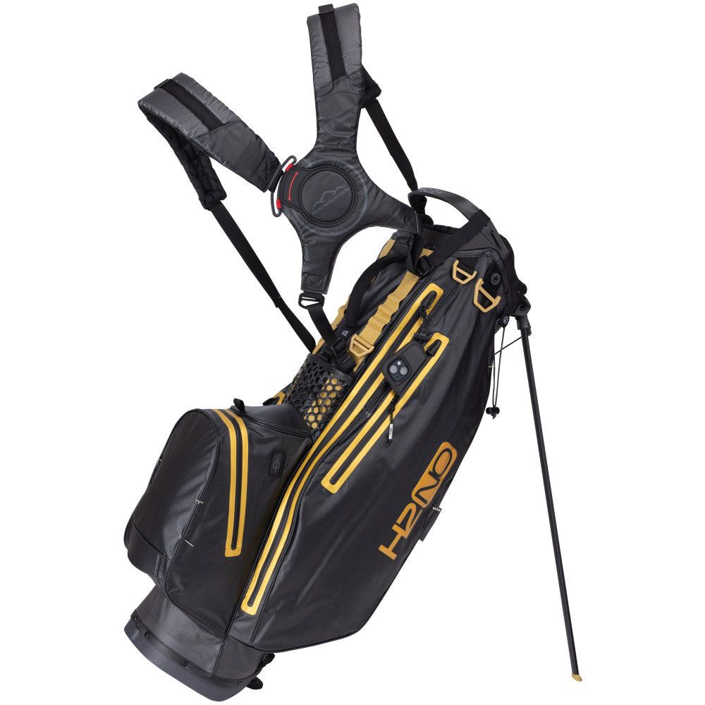 SUN MOUNTAIN Sun Mountain H2NO Lite Stand Bag Steel Black Gold 2024