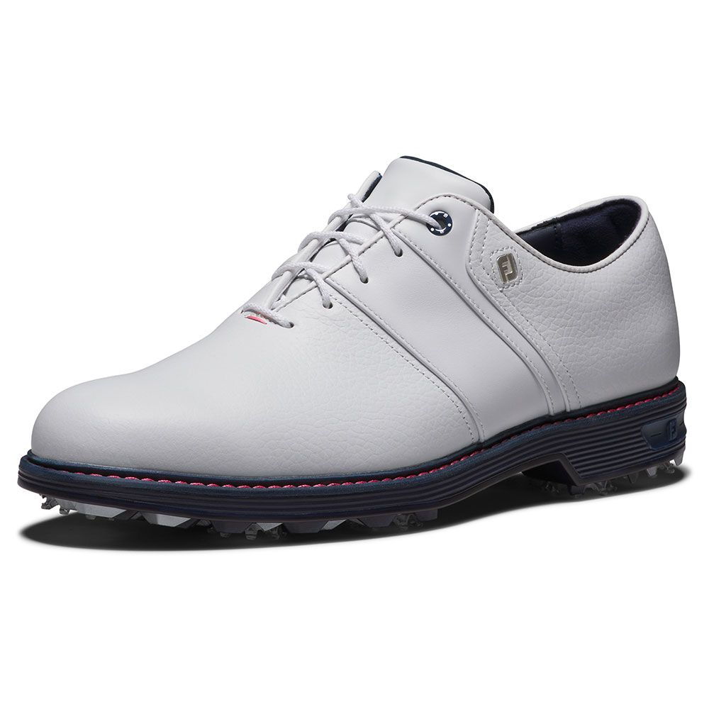 FOOTJOY Footjoy Premiere Packard Golf Shoes White Navy Pink 54543