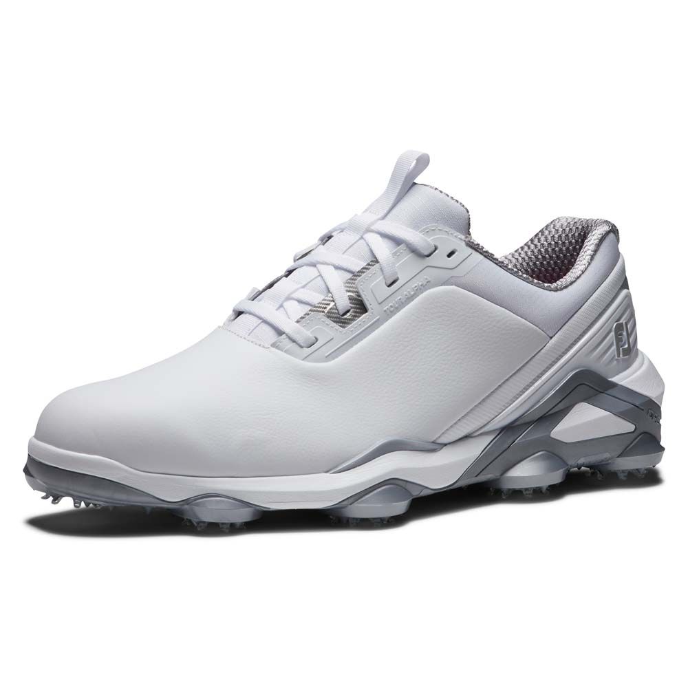 FOOTJOY Footjoy Tour Alpha Golf Shoes White Silver 55543