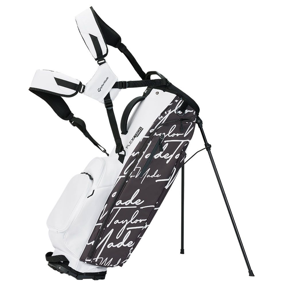 TAYLORMADE Taylormade FlexTech Carry Bag Grey Script Icon