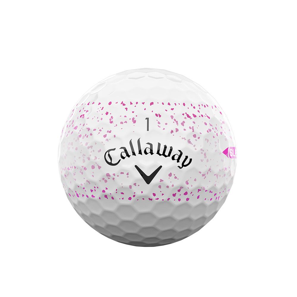 CALLAWAY Callaway Supersoft Pink Splatter Dozen Golf Balls