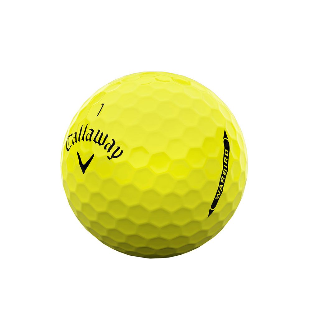 CALLAWAY Callaway Warbird Distance Yellow Dozen Golf Balls