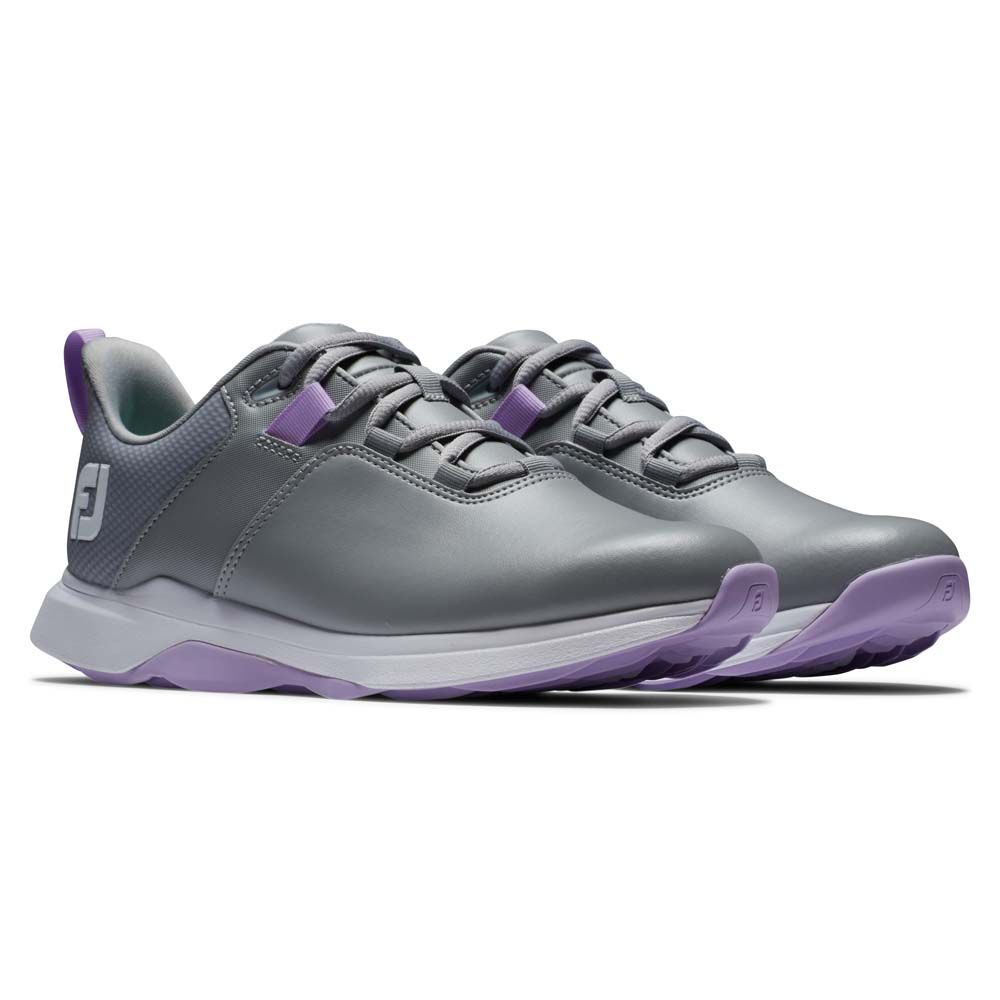 FOOTJOY Footjoy Ladies PROLITE Golf Shoes Grey Lilac 98204