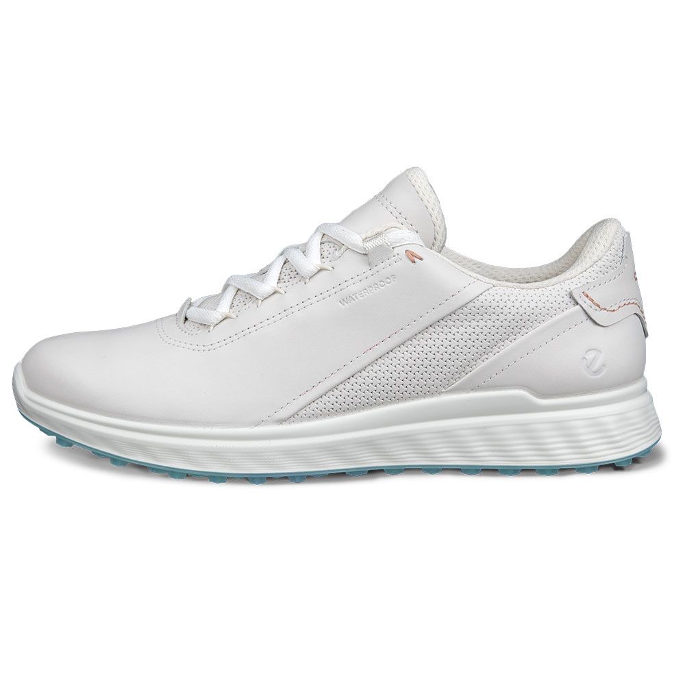 ECCO Ecco Womens S Casual Golf Shoes White