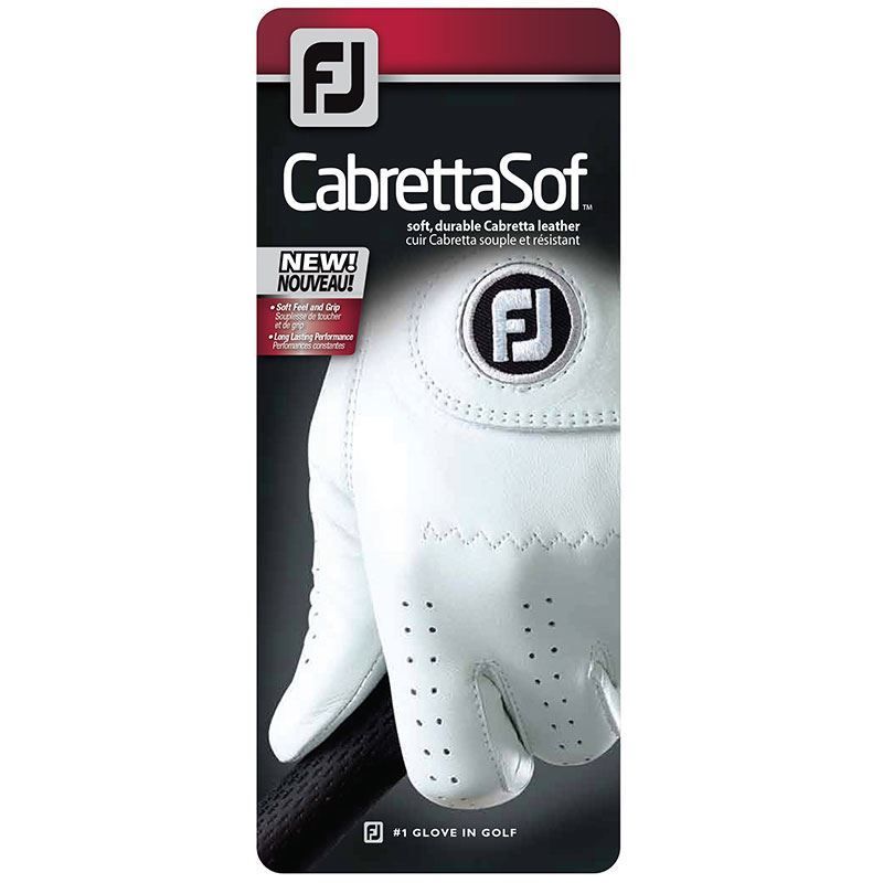 FOOTJOY FootJoy CabrettaSof Glove White For the Right Handed Golfer