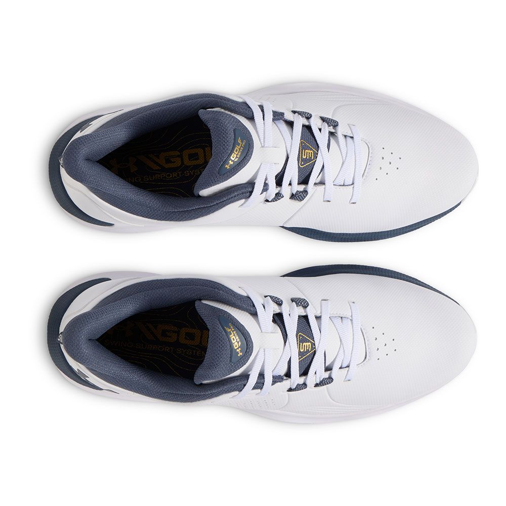 UNDER ARMOUR Under Armour Drive Pro Wide Golf Shoes White Downpour