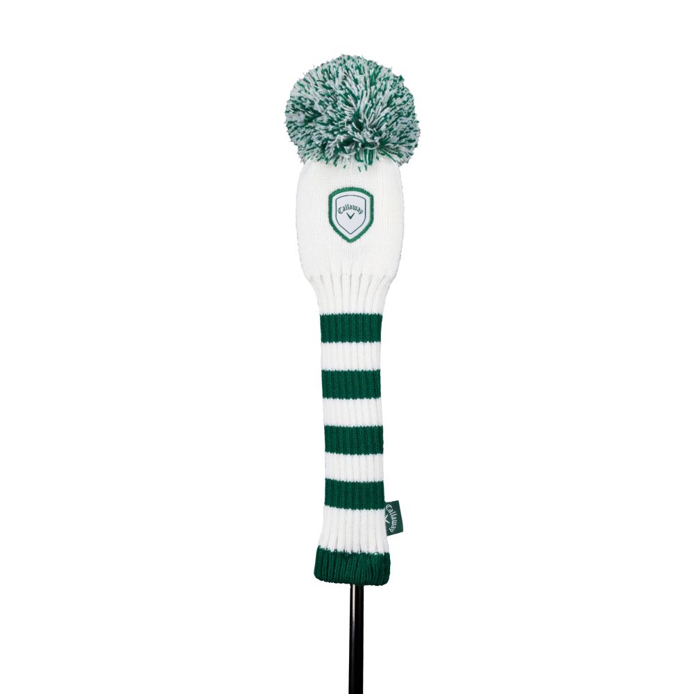 CALLAWAY Callaway White/Green Pom Pom Headcover Hybrid