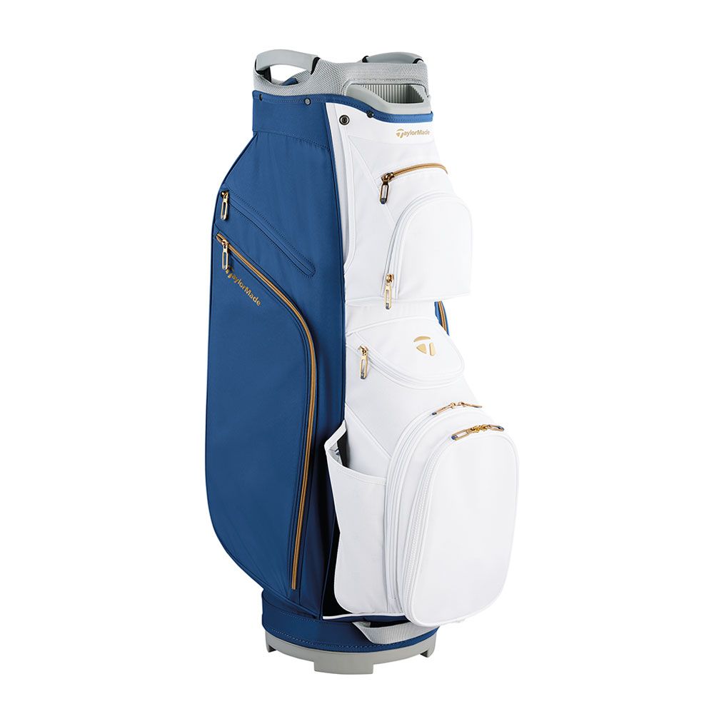 TAYLORMADE TaylorMade Kalea Gold Cart Bag Navy White