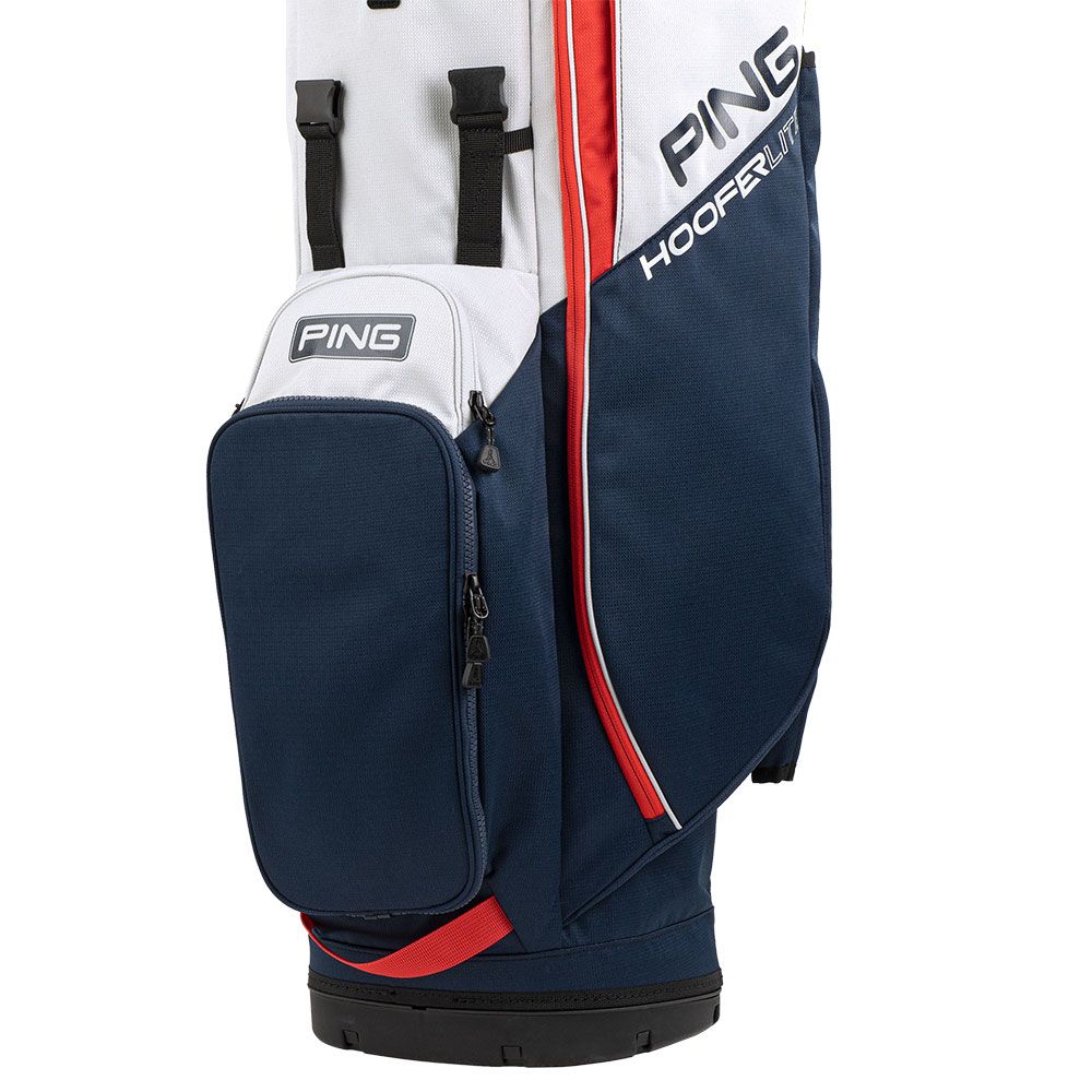 PING Ping Hooferlite 231 Stand Bag Navy Platinum Red