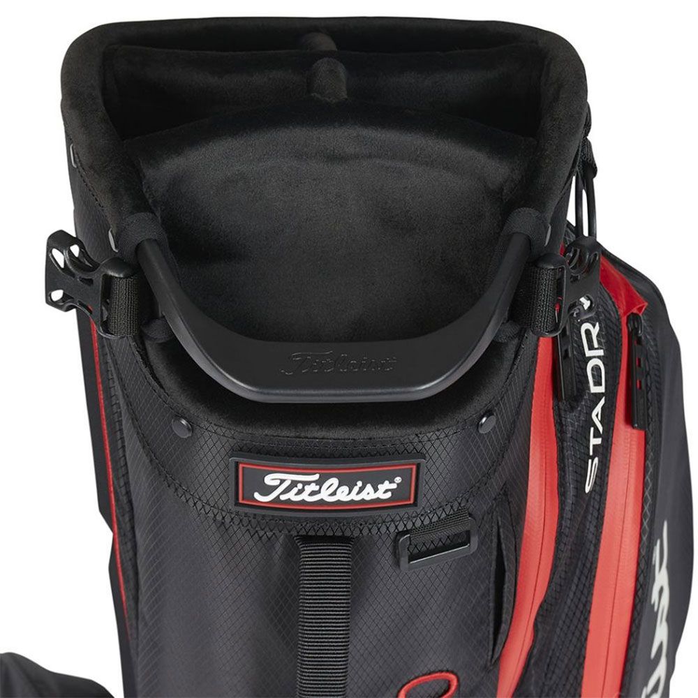 TITLEIST Titleist Players 5 Stand Bag - BLK/BLK/RED