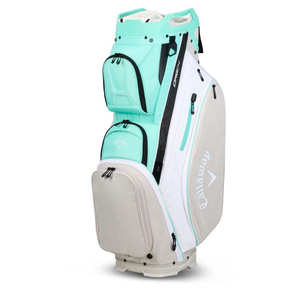 CALLAWAY Callaway Org 14 Cart Bag - AQUA/WHT/SLV 2024