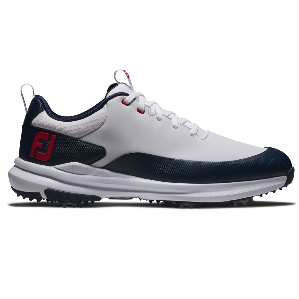 FOOTJOY FootJoy Tour Rival Golf Shoes White Navy 56959