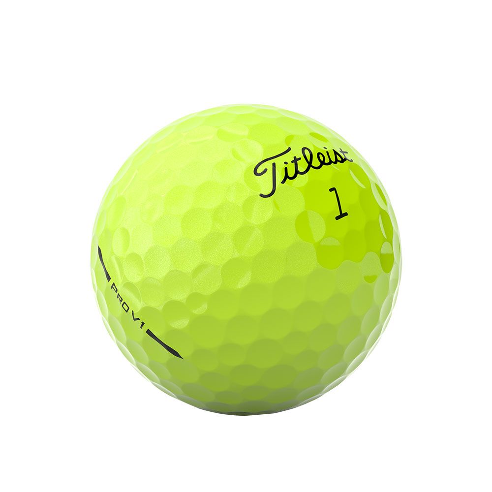 TITLEIST Titleist 2025 PRO V1 Yellow Dozen Golf Balls