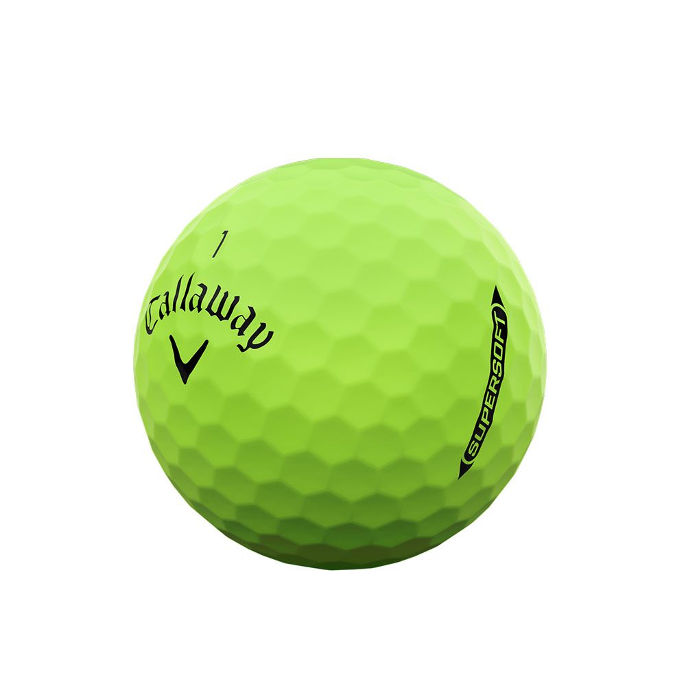 CALLAWAY Callaway Supersoft Green Dozen Golf Balls