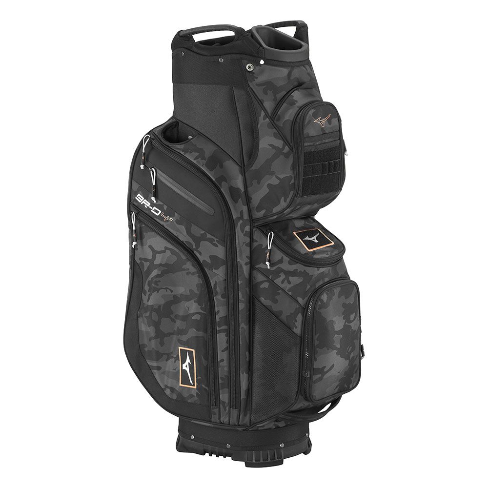 MIZUNO Mizuno BR-D4 Cart Bag Black Camo/Copper