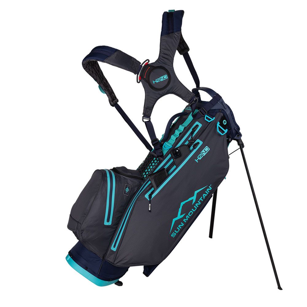 SUN MOUNTAIN Sun Mountain H2NO Lite 4-Way Stand Bag Navy Stealth Bahama