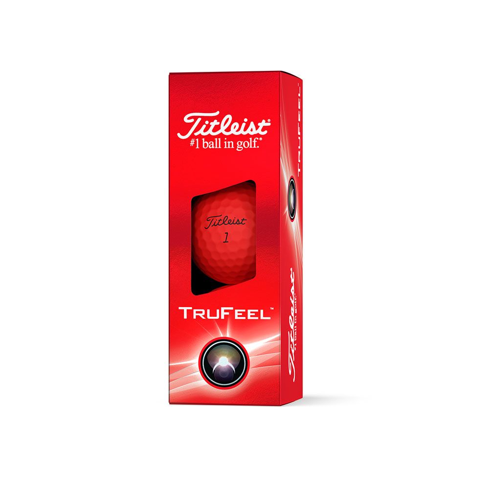 TITLEIST Titleist TruFeel Red Golf Balls 2024