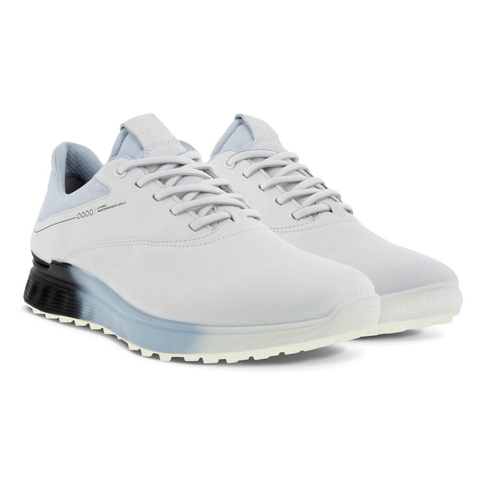 ECCO Ecco Golf Shoes S-Three White Black Air 102944 60613