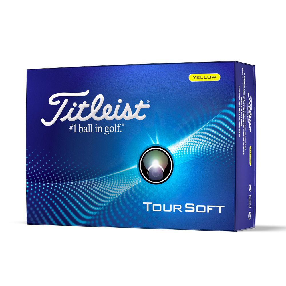 TITLEIST Titleist Tour Soft Yellow Golf Balls 2024