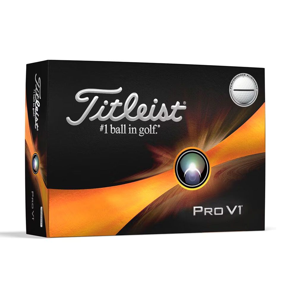 TITLEIST Titleist Pro V1 Performance Alignment Dozen Golf Balls