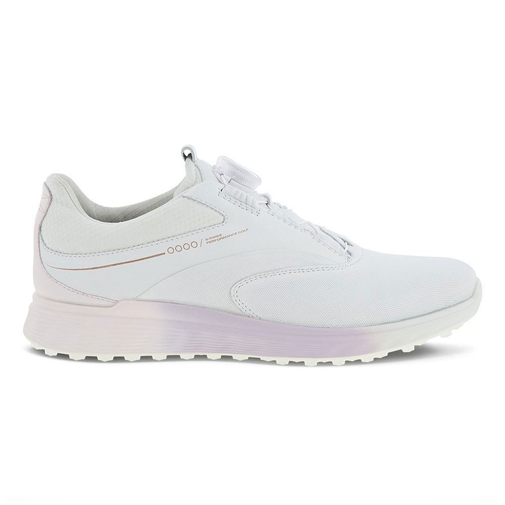 ECCO Ecco Ladies Golf Shoes S-Three White 102973 60621