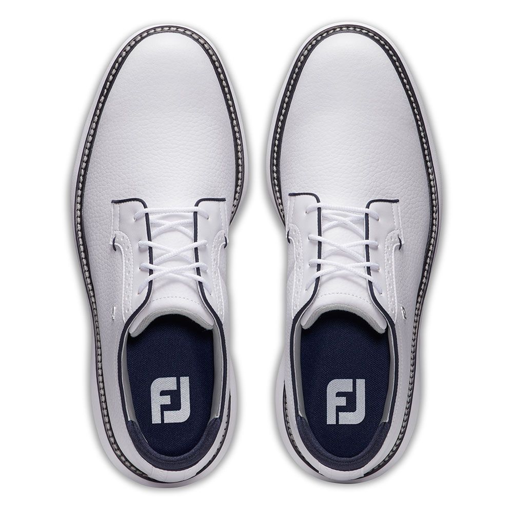 FOOTJOY Footjoy Traditions Blucher Golf Shoes White 57938