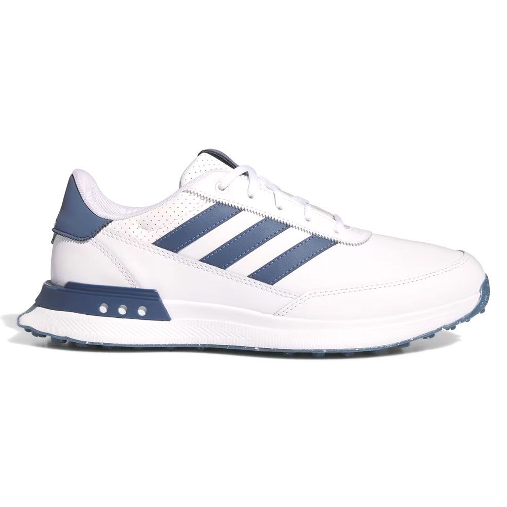 ADIDAS adidas S2G 24 Spikeless Leather Golf Shoes White Navy IF6606