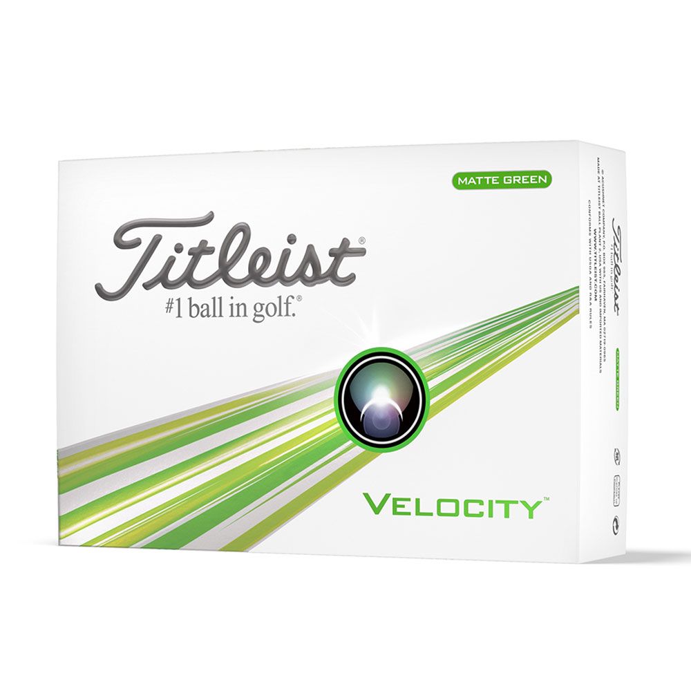 TITLEIST Titleist Velocity Green Golf Balls 2024