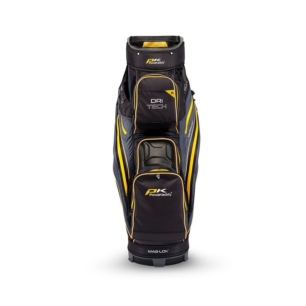 POWAKADDY Powakaddy Dri-Tech Cart Bag Black Yellow 2025