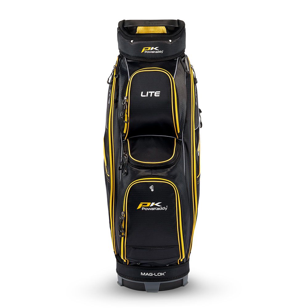 POWAKADDY Powakaddy Lite Cart Bag Black Yellow