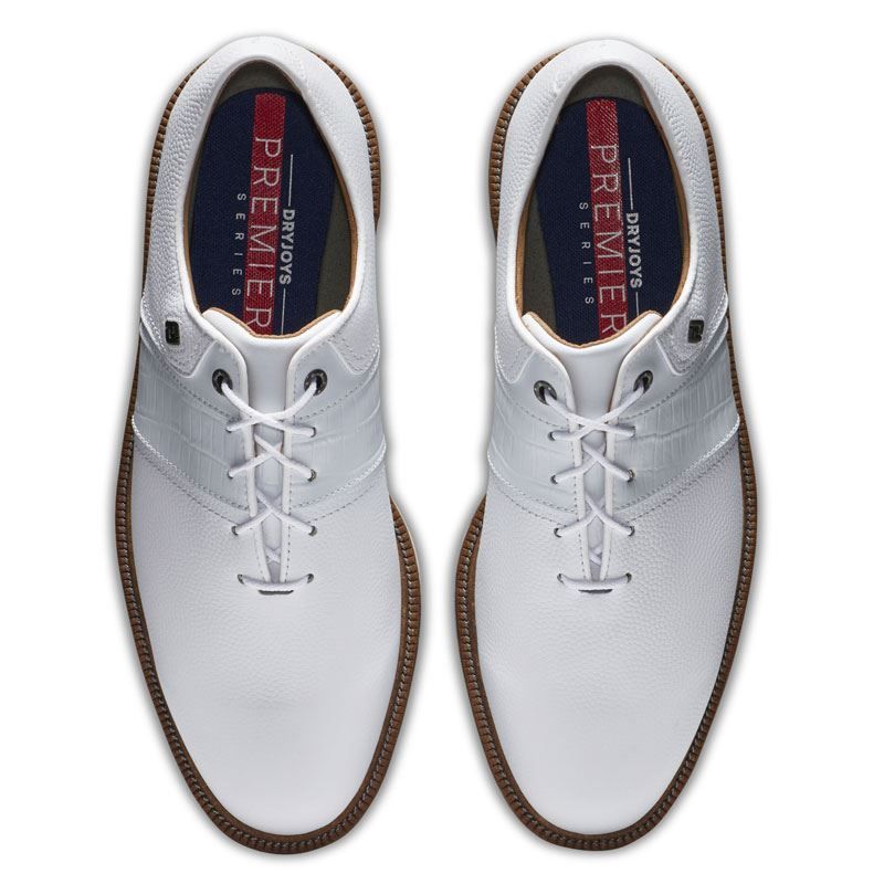 FootJoy Premiere Series Packard Medium White 53908 Silvermere Golf